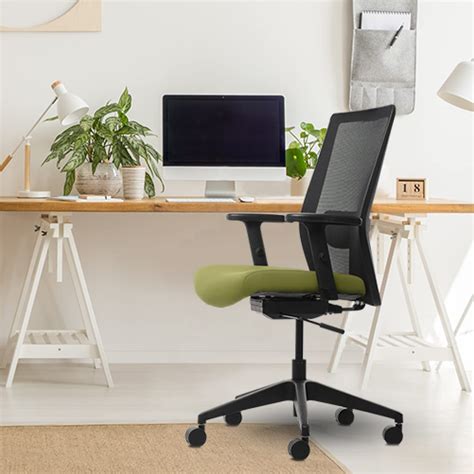 Wipro Furniture Adapt Fabric Ergonomic Office Chair (Olive Green ...