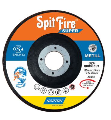 Norton Spitfire Xtreme Grinding Disc | Norton Abrasives | India