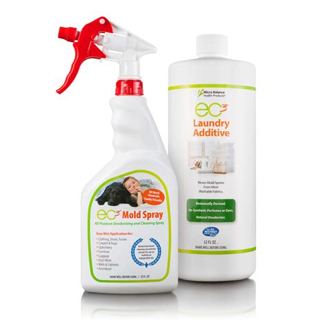 EC3 Mold Solution Spray | Ready-to-use Mold Spray and Cleaner; Removes ...