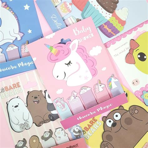 Unicorn Sticky Note Set | TinyMinyMo