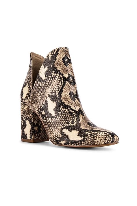 Steve Madden Rookie Bootie in Beige Snake | REVOLVE