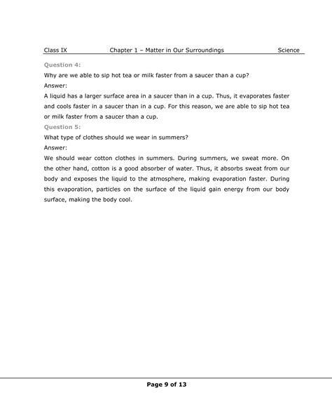 NCERT Class 9 Science Chapter 1 的图像结果