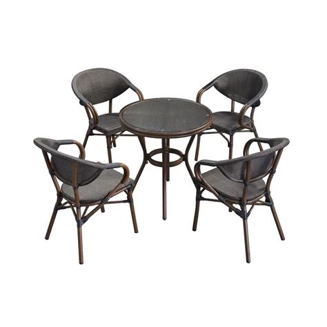 Buy Saga 4 seater outdoor restaurant furniture set at Wholesale Price ...