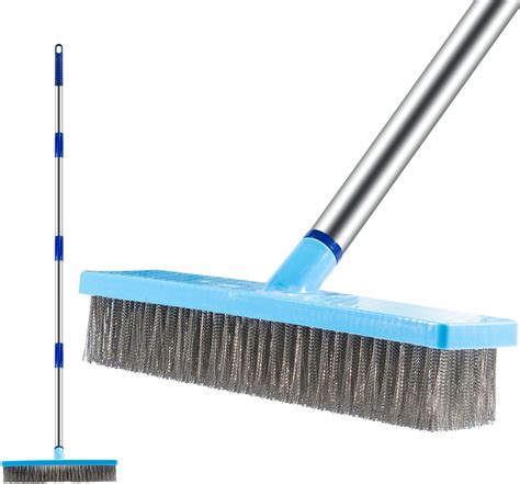 Amazon.com: FillTouch Set of 2 Deck Brush with Handle 5.25 ft Long 2 ...