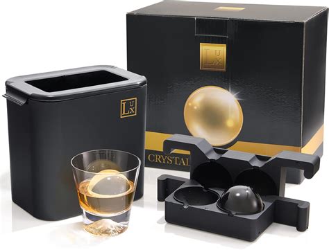 Sphere Ice Ball Maker Mold - Clear Ice Maker, Ice Ball Press - Whiskey ...