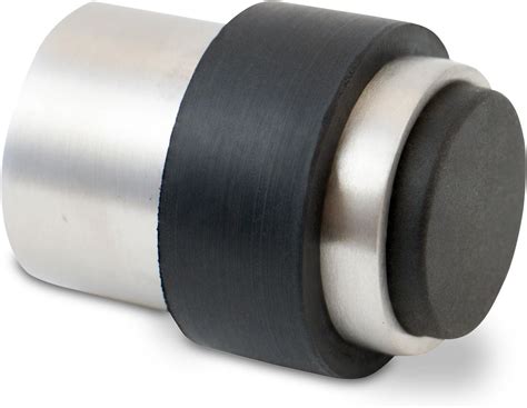Stoppwerk Door Stop Wall or Floor Mounted - Decorative Stainless Steel ...
