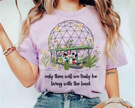 Buy Retro Disney Epcot Center Living With the Land T-shirt, Disney ...