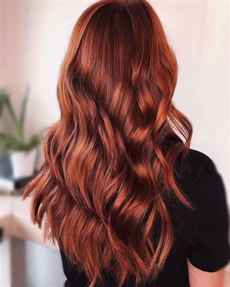 Red Orange Brown Hair Color