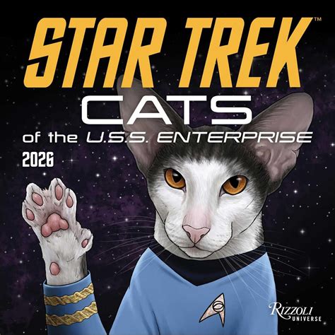 Buy Star Trek: Cats 2026 Wall Calendar Book Online at Low Prices in ...