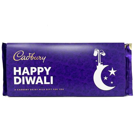 Buy Happy Diwali Chocolate Bar Diwali Chocolates Cadbury Dairy Milk ...