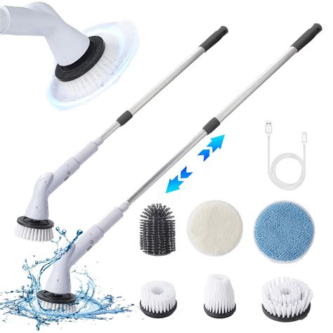 Djiypn Electric Scrubbers High Speeds Scrubbers With 6 Replaceable ...