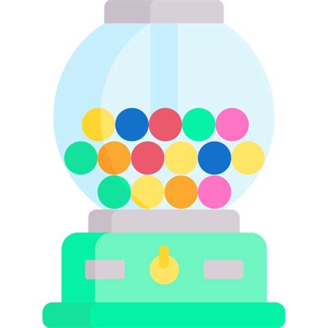 Gumball machine - Free entertainment icons