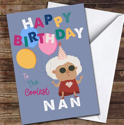Happy Birthday Nana Cards Printable