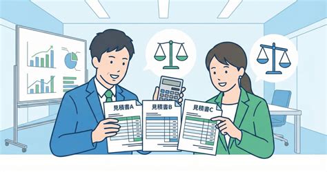 相見積とは　イラスト に対する画像結果