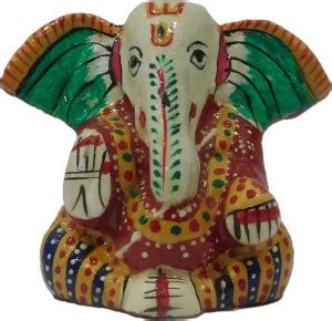 Om Shree Siddhi Vinayak Murti Bhandar MultiColour Ganpati Bappa Car ...