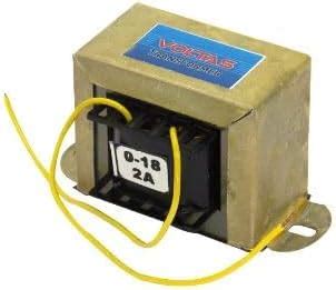 18V 2A Step Down Transformer 230V AC to 0-18V AC : Amazon.in: Electronics