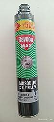 Baygon Max Mosquito and Fly Killer Spray, 625ml | Instant Mosquito ...