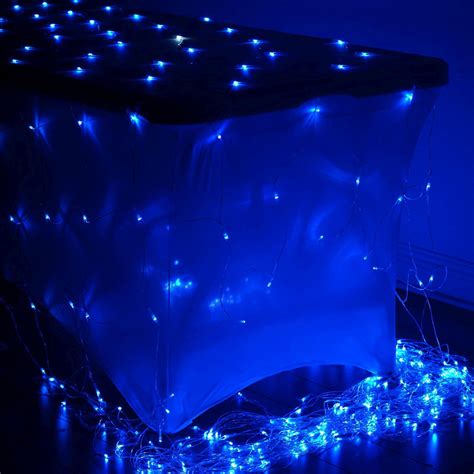 Image result for Blue Sphere LED Net Lights