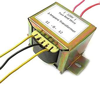 IH STORE 220V to 12-0-12 Volt,Current 3 Ampere Center Tap Step Down ...