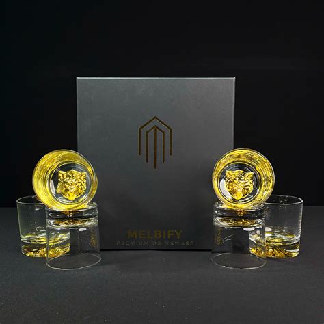 Gold Wolf Gift Box - Set of 6 – melbify
