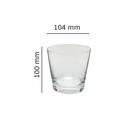 Jive Crystal Whiskey Glass - Set Of 6 – SmartServe Houseware