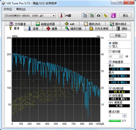 硬盘检测工具(HD Tune Pro)5.75汉化专业版 – th_sjy 专注软件汉化和资源分享，