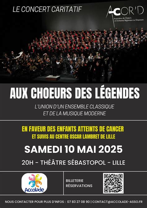Aux chœurs des légendes 3, Théâtre Sebastopol, Lille, 10 May 2025 ...