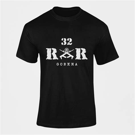 Men's Army T-shirt |Rashtriya Rifles |32 RR Gorkha – Olive Planet