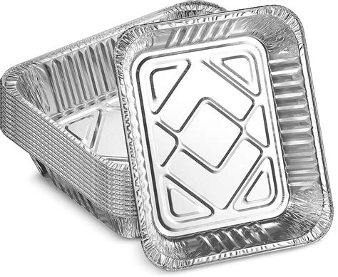 Aluminum Foil Pans Half Size Roasting Chafing Pan | Bulk 10 Pack of ...