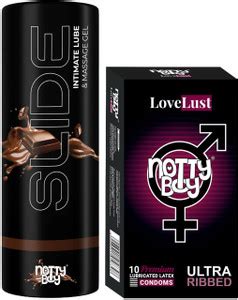 NottyBoy Slide Lubricant Chocolate Flavoured Intimate Massage Gel ...