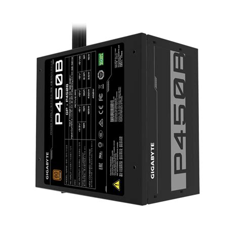 GIGABYTE P450B | 450 Watt 80 Plus Bronze | Power Supply