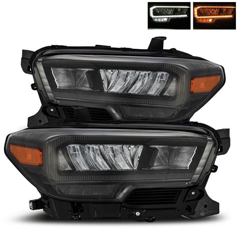 Buy AHL-TT16-PARENT-AlphaRex for 2016-2021 Tacoma Black TRD Look LED ...