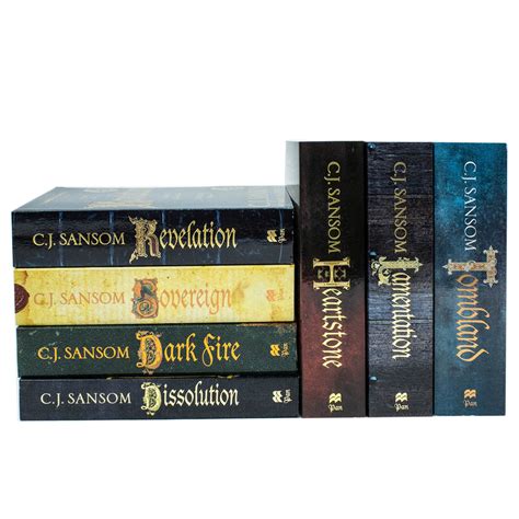 The Shardlake Series 7 Books Collection Set By C. J. Sansom (Dissoluti ...