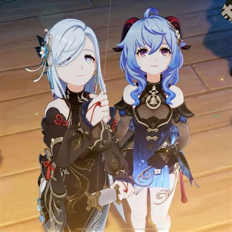 Ganyu and Shenhe Genshin impact Lantern rite festifal 2024 in 2024 ...