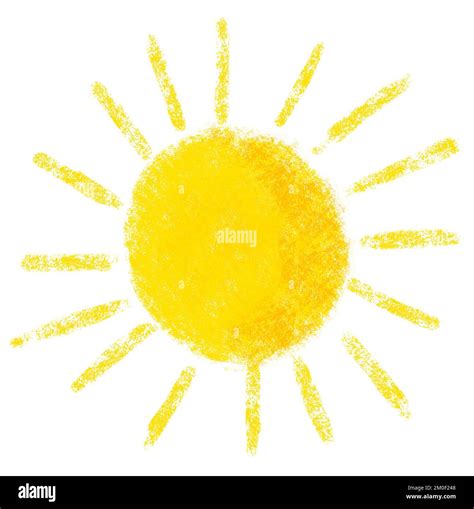 Simple sun clip art Cut Out Stock Images & Pictures - Alamy