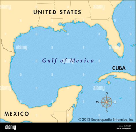 Gulf mexico maps cartography geography gulf hi-res stock photography and images - Alamy