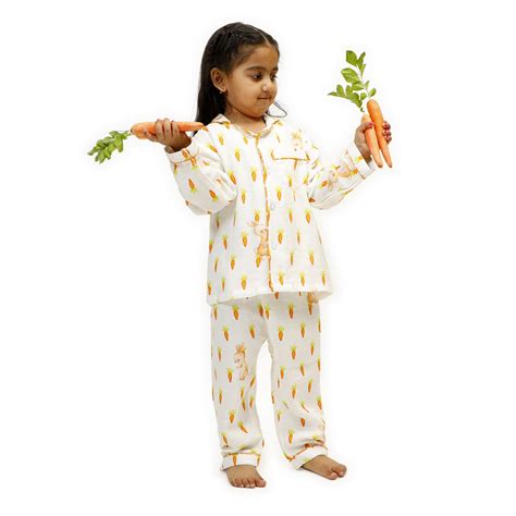 Green Bamboo Muslin Front Open Night Suit for Boys & Girls, 0 - 13 ...