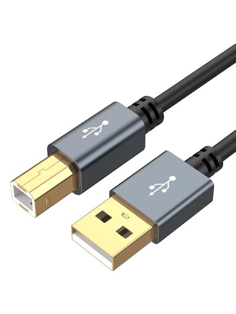 CableCreation Printer Cable 10FT, USB 2.0 A Male to B Male Scanner Cord ...