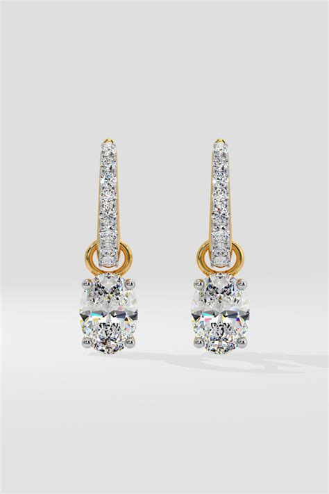 2 ct Oval studs – House of Quadri