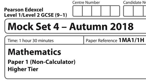 Image result for Math GCSE Mock Test