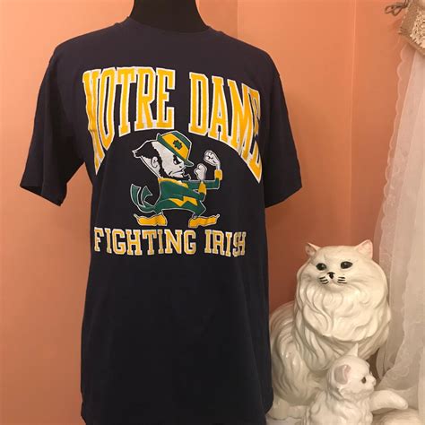 Vintage 90s Notre Dame Shirt, Fighting Irish, School Sports, Team ...