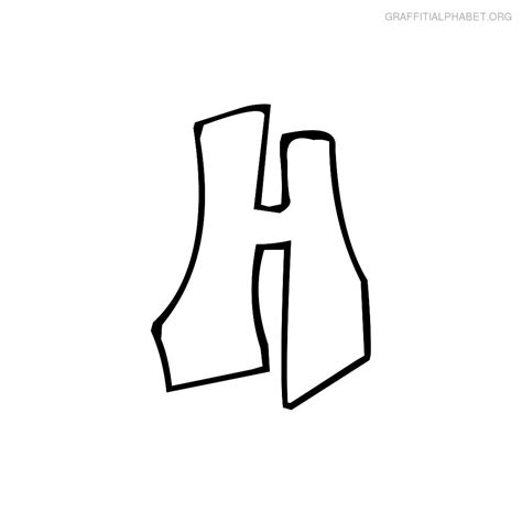 Graffiti Letter H Drawing at Mamie Shields blog