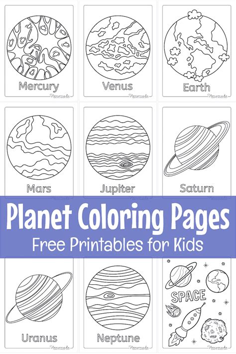 Space Coloring Pages 的图像结果