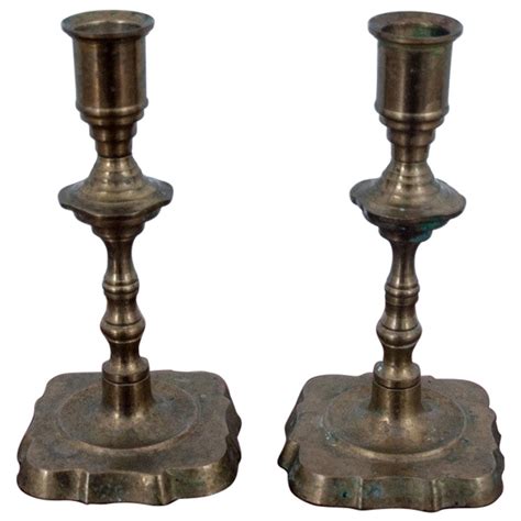 Pair of Huge Brass Floor Candlesticks Torcheres at 1stDibs | floor ...