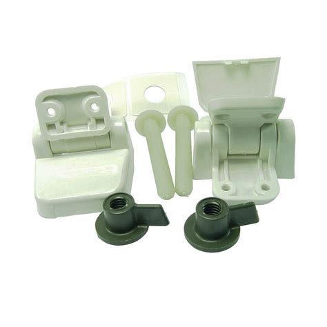 Jabsco Hinge Set, Regular Size Wood Seat/Lid Assembly 29098-2000, Hinge ...