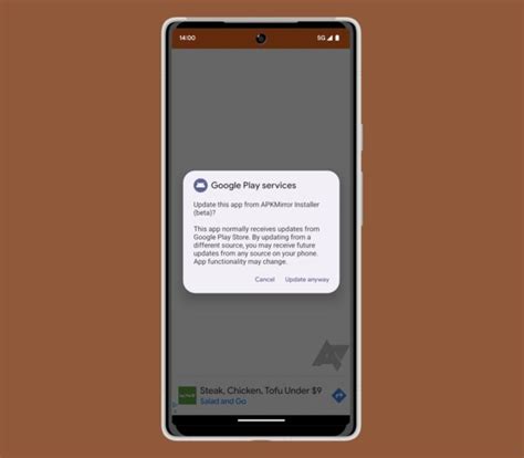 Android 14 vi metterà in guardia dal sideload degli aggiornamenti