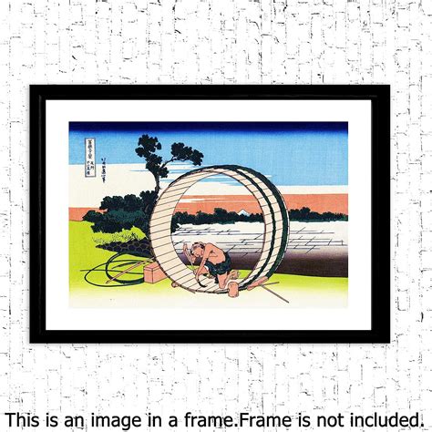 Buy Poster Katsushika Hokusai “Fujimi Fuji view field in the Owari ...