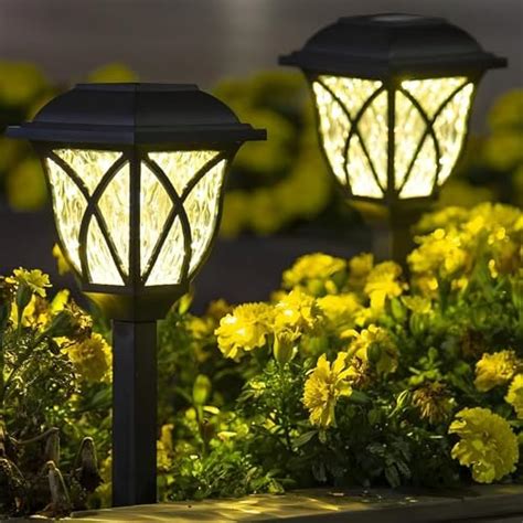 Epyz Solar Light Outdoor Waterproof Flickering Flame Mashaal Lamp 96 ...