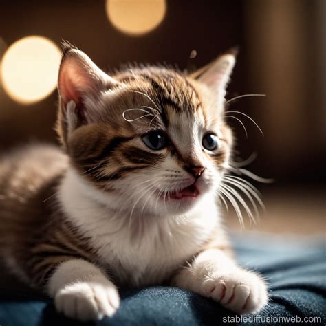 Crying Baby Cat Sounds | Stable Diffusion Online