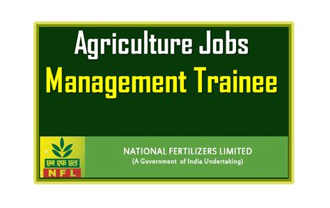 Management Trainee Recruitment National Fertilizers Limited (NFL)-2017